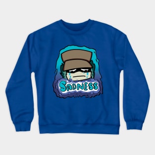 Fnf Garcello mod character graffiti Sadness Crewneck Sweatshirt